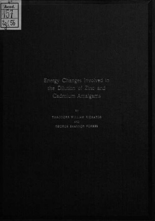 Energy changes involved in the dilution of zinc and cadmium amalgams