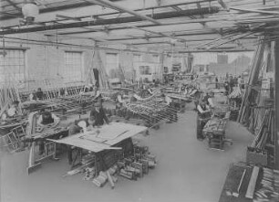 Tragflächenbau (Rumpler-Werke) : Technikgeschichte | Maschinenbau | Verkehrswesen | Luftfahrzeuge | Flugzeuge