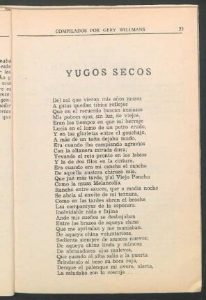 Yugos secos