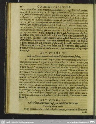 Articulus IX. Accusator audiendus est, si post adhibitam torturam crimen probare velit