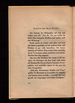 Keilerei mit Max Kleiber