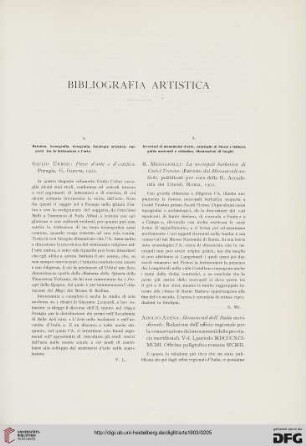 Bibliografia artistica