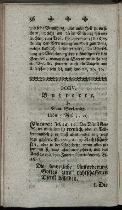 DCCIV. Bußtexte