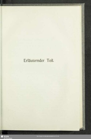 Erläuternder Teil