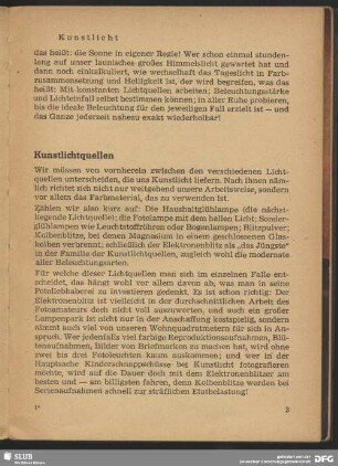Kunstlicht