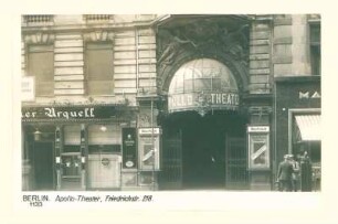 Fotopostkarte Apollo-Theater