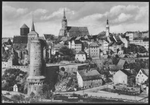 Bautzen. Blick auf Bautzen