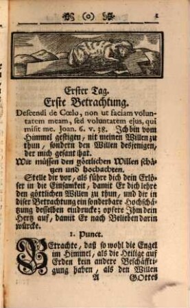 Des Bettenden Christen ... Geistliche Einsamkeit, 2. ... Zu Erhaltung der Gleichförmigkeit mit dem Göttlichen Willen