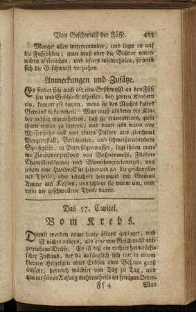 Das 57. Capitel. Vom Krebs.