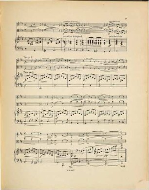 Sechs kleine und leichte Vortragsstücke : in d. 1. Lage für Viola alta (Altgeige) oder Violine mit Klavierbegl., Heft 2