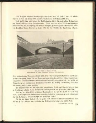 Abb. 259. Brücke auf Bahnhof Lörrach. Ausgeführt von der Firma Dyckerhoff & Widmann, A.-G., Karlsruhe.