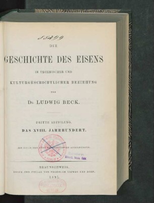 Abteilung 3: Das XVIII. Jahrhundert