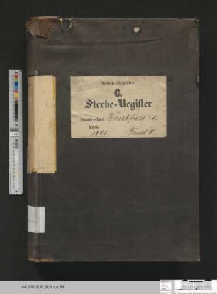 Sterberegister Stadt Frankfurt (Oder) 1891, Urkunde 501-996