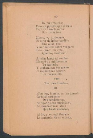 La resolución