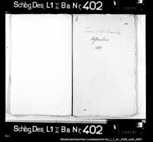 Eintreibung der Gefälle der Propstei Obernkirchen von den Pflichtigen