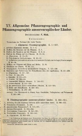 Just's botanischer Jahresbericht. 2. Abteilung : systematisch geordnetes Repertorium der botanischen Literatur aller Länder. 22,2. 1894 (1897)