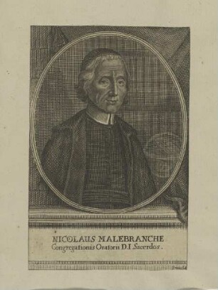 Bildnis des Nicolaus Malebranche