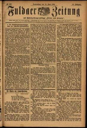 Ausgabe vom Donnerstag, den 18. Juni 1896.