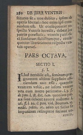 Pars octava.