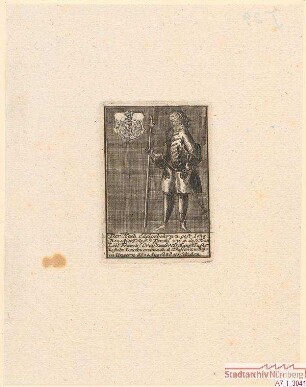 Johann Benedict Tetzel; gest. 10. August 1686