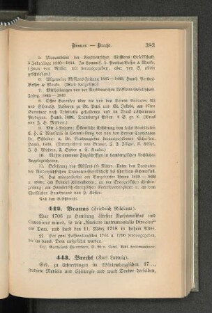 442. Brauns (Friedrich Nikolas).