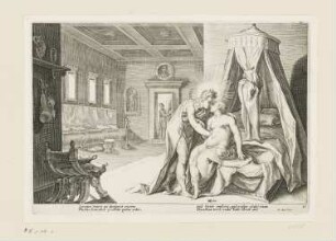 Apollo und Leukothea, Blatt 11 der Folge "Ovids Metamorphosen Buch III"