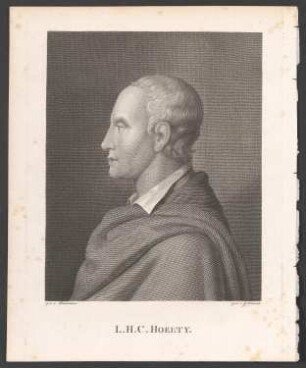 Porträt Ludwig Christoph Heinrich Hölty (1748-1776)