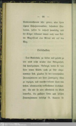 Liebschaften