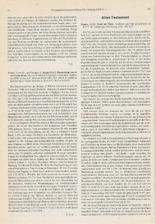 20-21 [Rezension] Zenger, Erich, Israel am Sinai