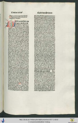 Titulus octavus