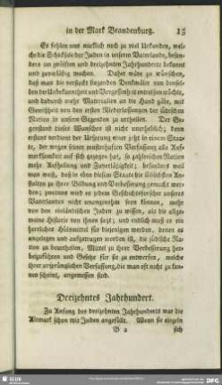 Dreizehntes Jahrhundert