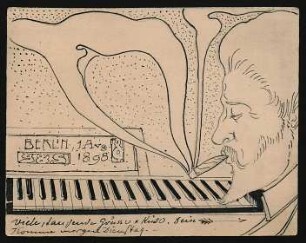 Postkarte an Gerda Busoni : 01.08.1898