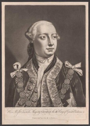 Porträt Georg III., König von Großbritannien (1738-1820)