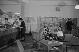Blick ins Pressezentrum