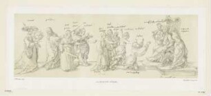 Verleumdung des Apelles (Studie für ein Wandbild im Nürnberger Rathaus)