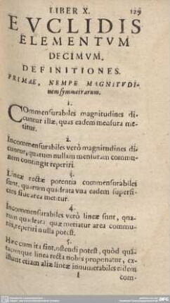 Liber X.: ELEMENTUM DECIMUM.