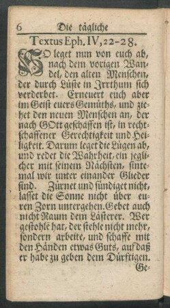 Textus Eph. IV, 22 -28