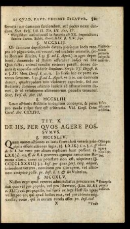 Tit. X. De Iis, Per Quos Agere Possumus