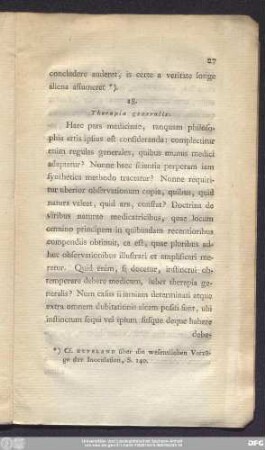 18. Therapia generalis.