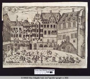 Calvinistenaufstand in Leipzig 1593.
