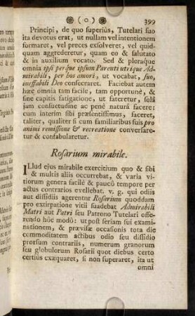 399-404, Rosarium mirabile; Modus recitandi Orationem ...