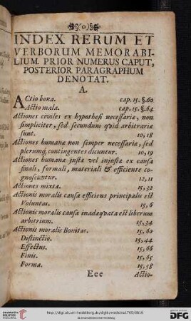 Index rerum et verborum memorabilium