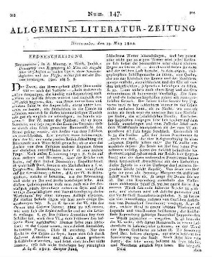 Garve, C.: Vertraute Briefe an eine Freundin. Leipzig: Wolf 1801