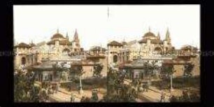 Pavillons und Palast der Maschinen, Pan-American Exposition, Buffalo