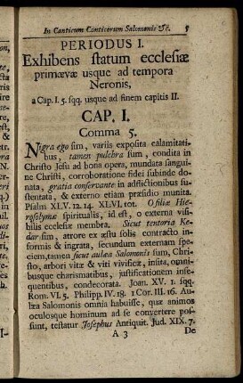 Periodus I. Exhibens statum ecclesiæ primævæ usque ad tempora Neronis, ...
