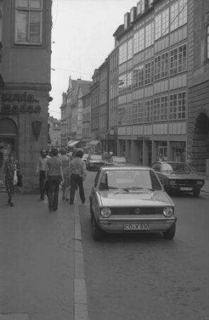 Coburg: Kletschengasse vom Marktplatz