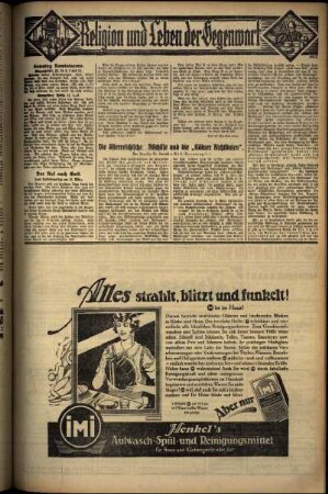 Dritte Ausgabe vom Samstag, den 15. März 1930.