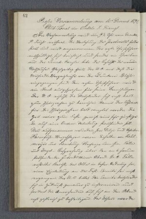 Grosse Versammlung am 10t. Decemb. 1897. Club-Local des Onkels J. Franzl.