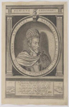 Bildnis des Maximilianvs II Romanorvm Imperator
