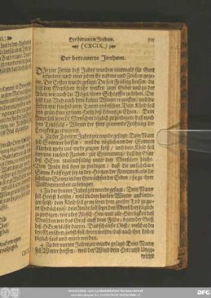 (CXCIX.) Der betrauerte Irrthum.